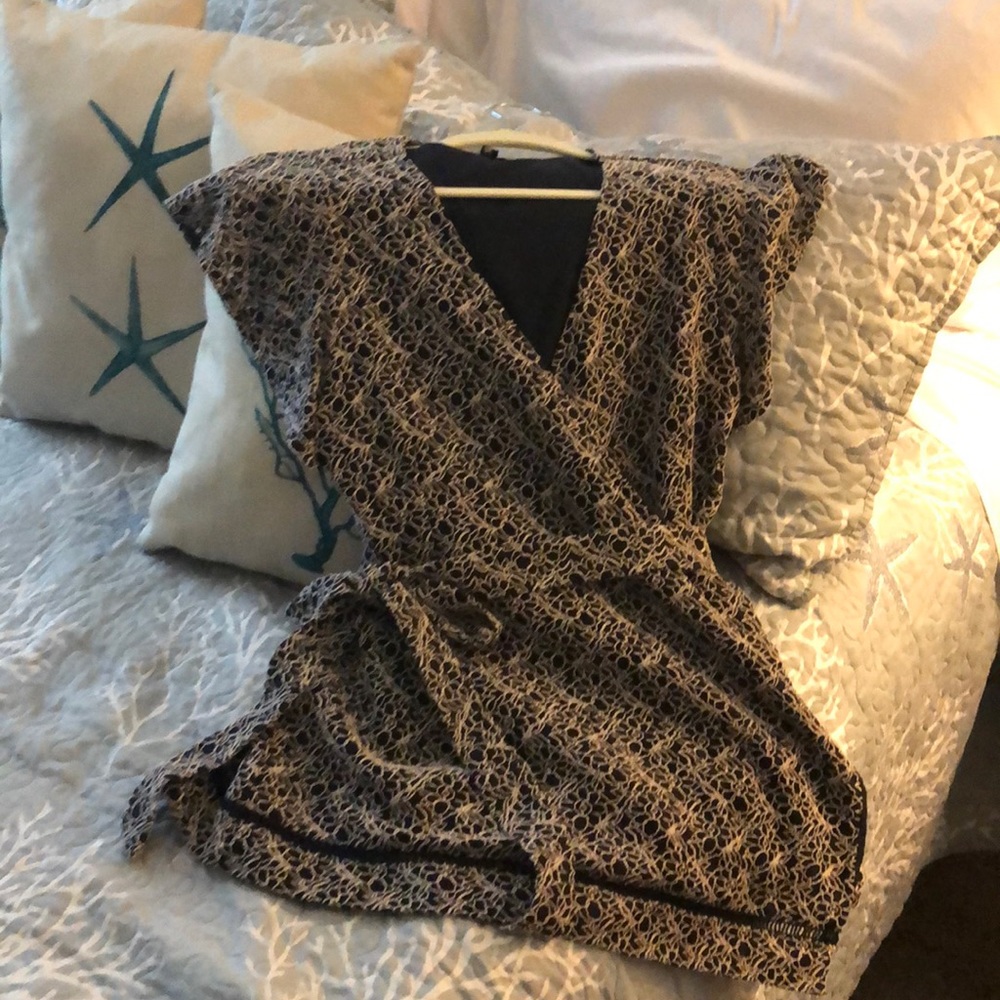 Short sleeve Banana Republic Wrap Blouse